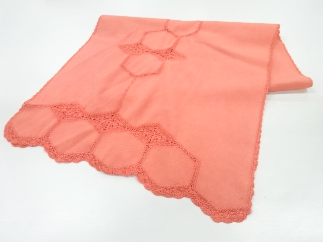 レース亀甲模様ショール